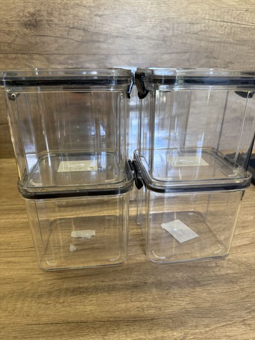 Ємності для зберігання круп 1.3 л. 0.8 л. 0.4л