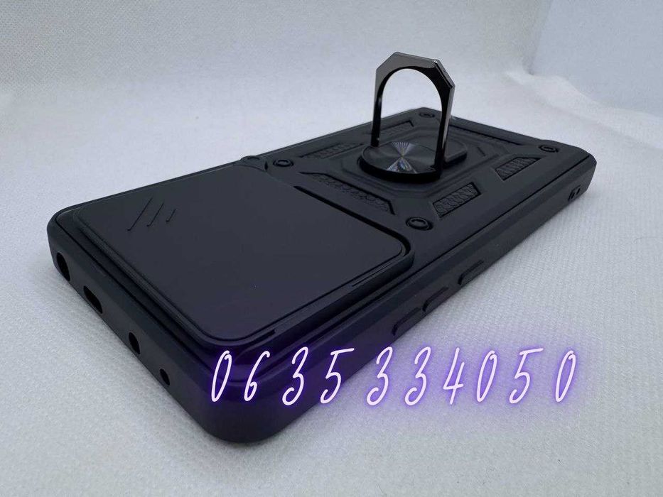 Противоударный чехол для Xiaomi Note 14 4G Euro бампер с кольцом