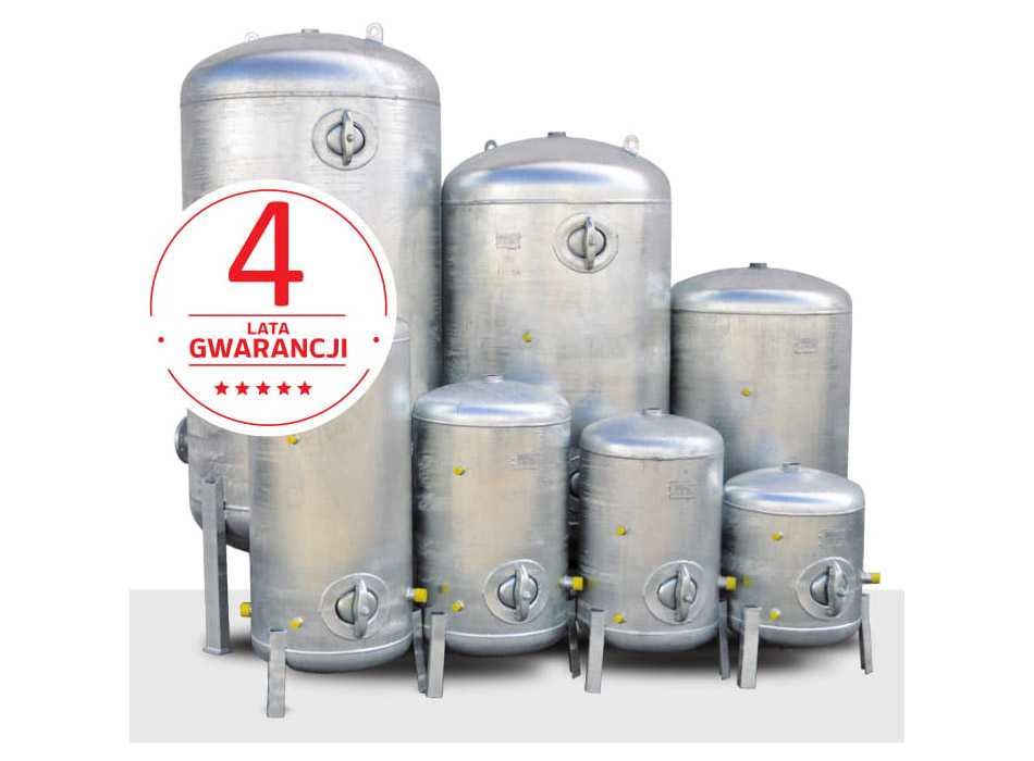 Zbiornik ocynkowany HVP 200 l 6 bar Hydro-Vacuum z osprzętem i dostawa