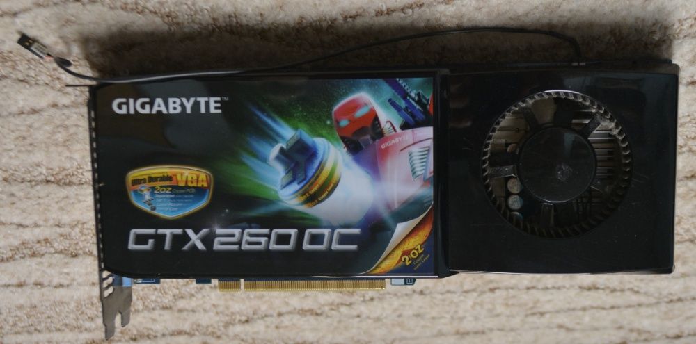 Karta graficzna GeForce GTX 260 OC Gigabyte stan idealny
