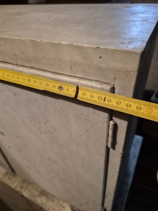 Szafki kuchenne PRL.