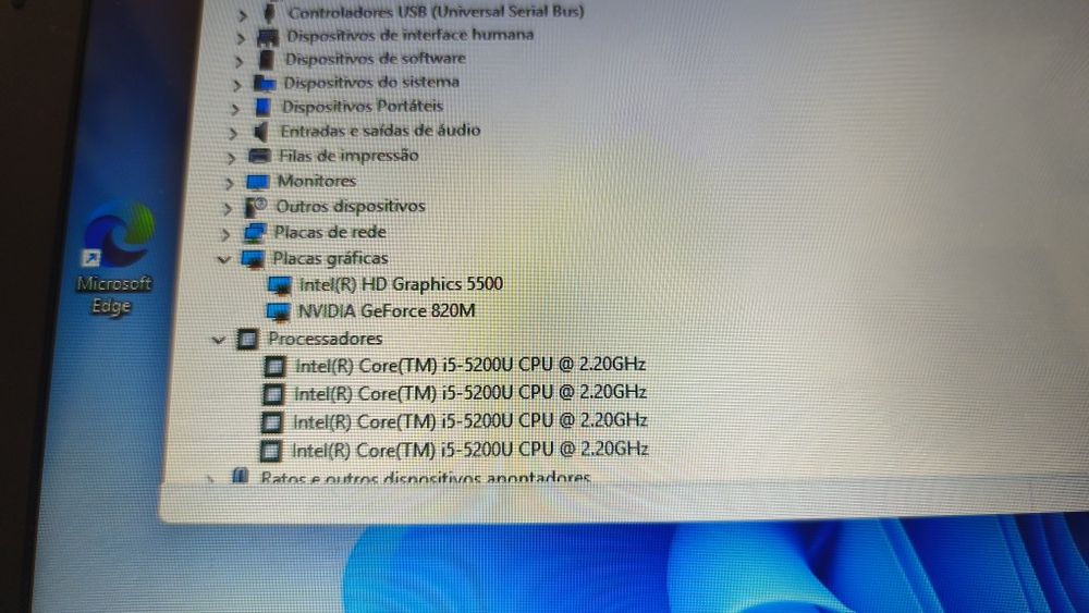 Acer Aspire e-15 I5 480 SSD W11