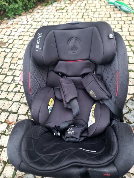 Cadeira auto com isofix e cinto
