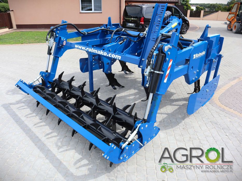 Pług dłutowy bezorkowy Rolmako Ripper U624 2.5m/3m hydraulika Promocja