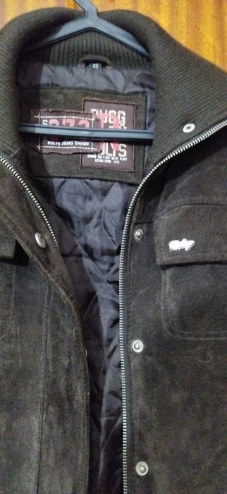 Casaco couro, usado poucas vezes.