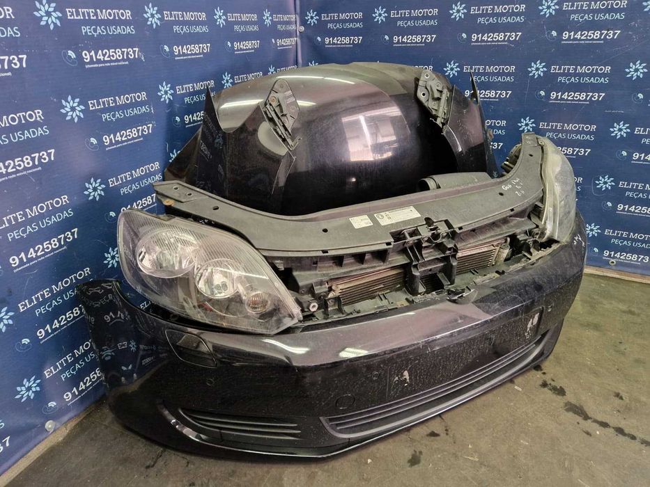 Frente completa usada VW GOLF VI 6 PLUS capot parachoques oticas guardalamas radiador
