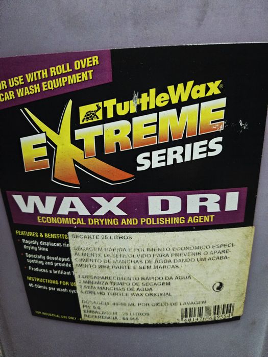 Turtle wax extreme séries - Polimento e secagem auto