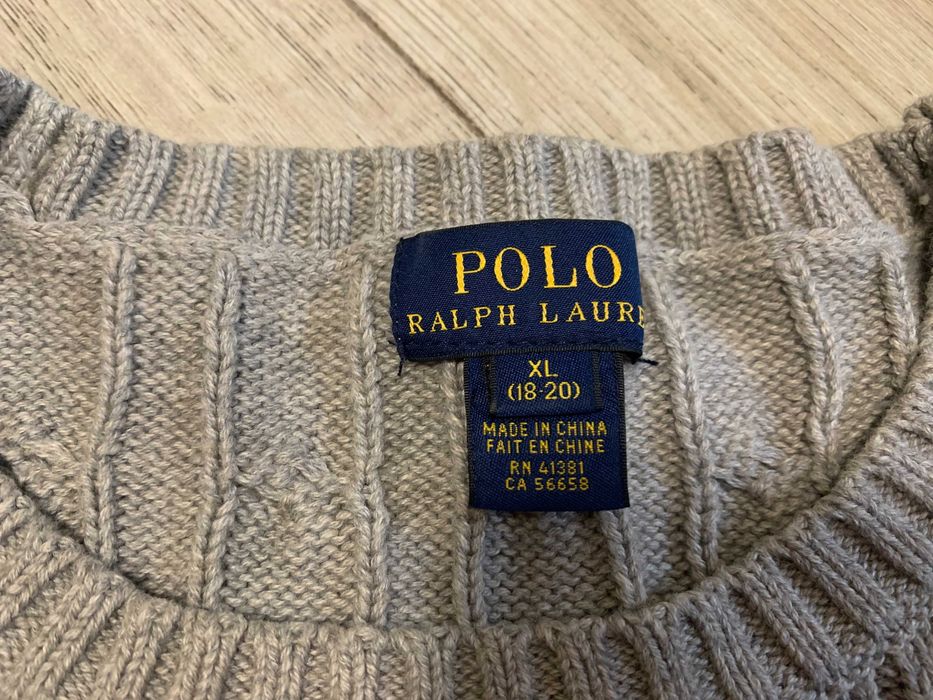 Светр polo ralph lauren жіночий розмір xl (18-20)