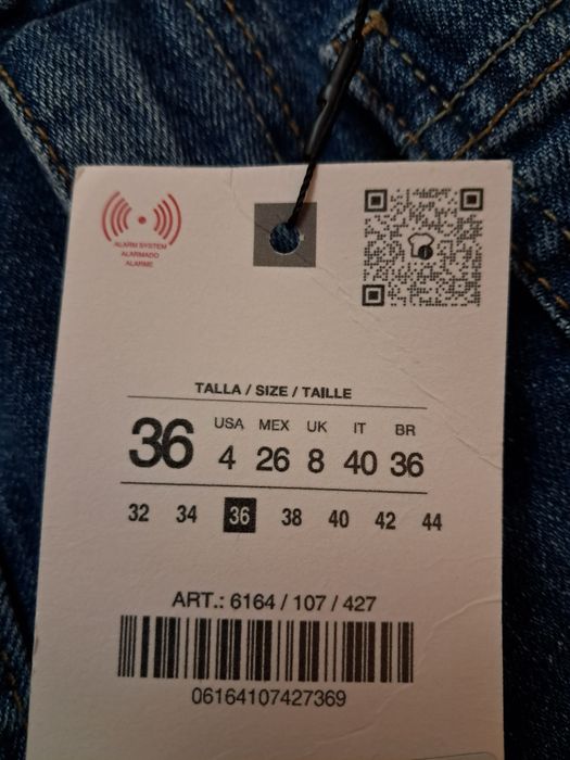 Zara spodnie 36 nowe szerokie nogawki