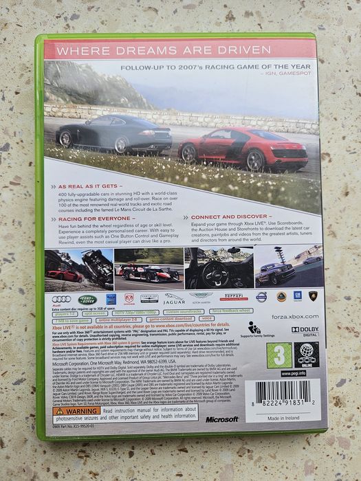 Forza Motorsport 3 gra Xbox 360