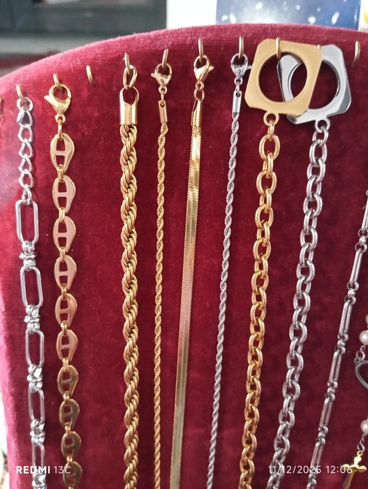 Pulseiras em aço