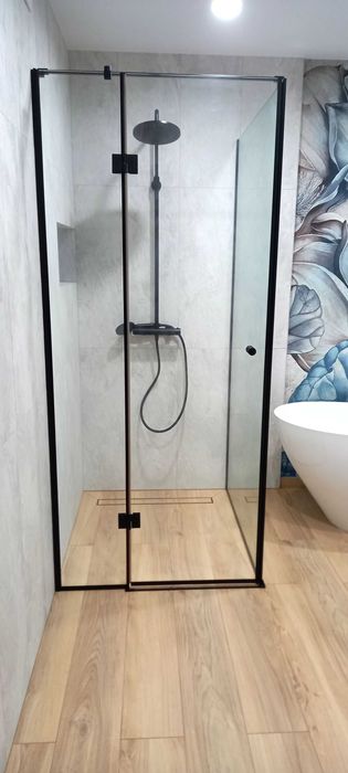 Kabina Prysznicowa na wymiar  Walk-in Zabudowy Szklane Balustrady