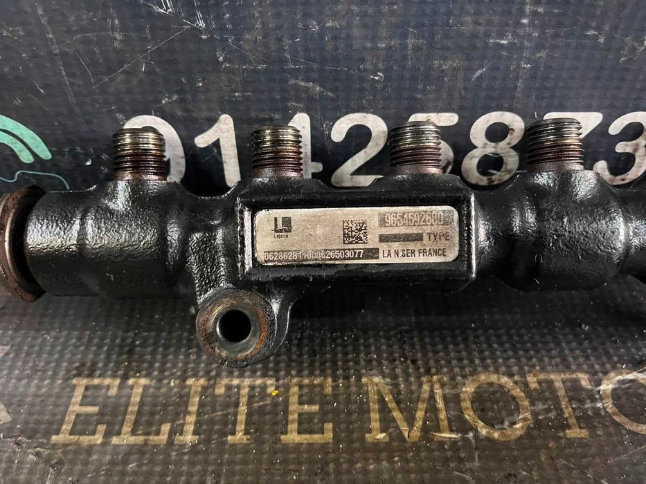 Régua de injeção usada PSA 1.4 HDI 68CV 8HZ PEUGEOT CITROEN VOLVO FORD