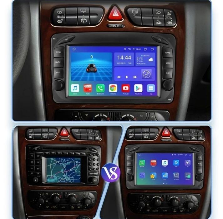 Radio Android Mercedes C W203 S203 CLK W208 W209 A209 VitoW639 Viano