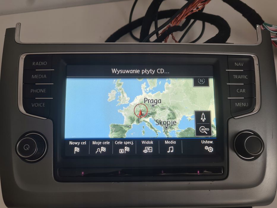 Radio nawigacja mib std2 3Q0035846a 6c0919603a polo v golf passat