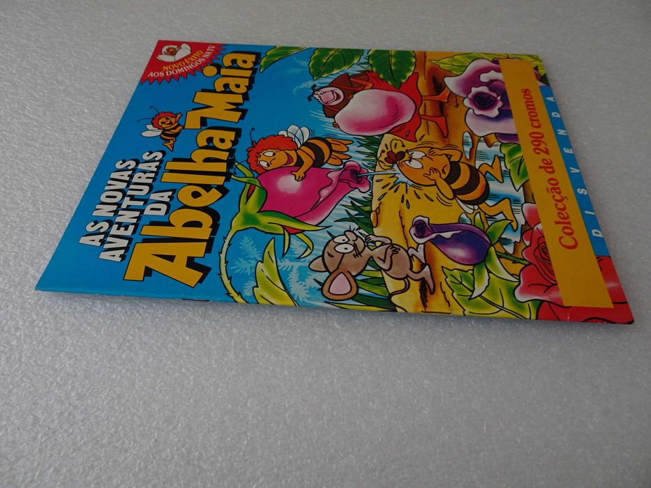 Caderneta de cromos vazia As Novas Aventuras da Abelha Maia