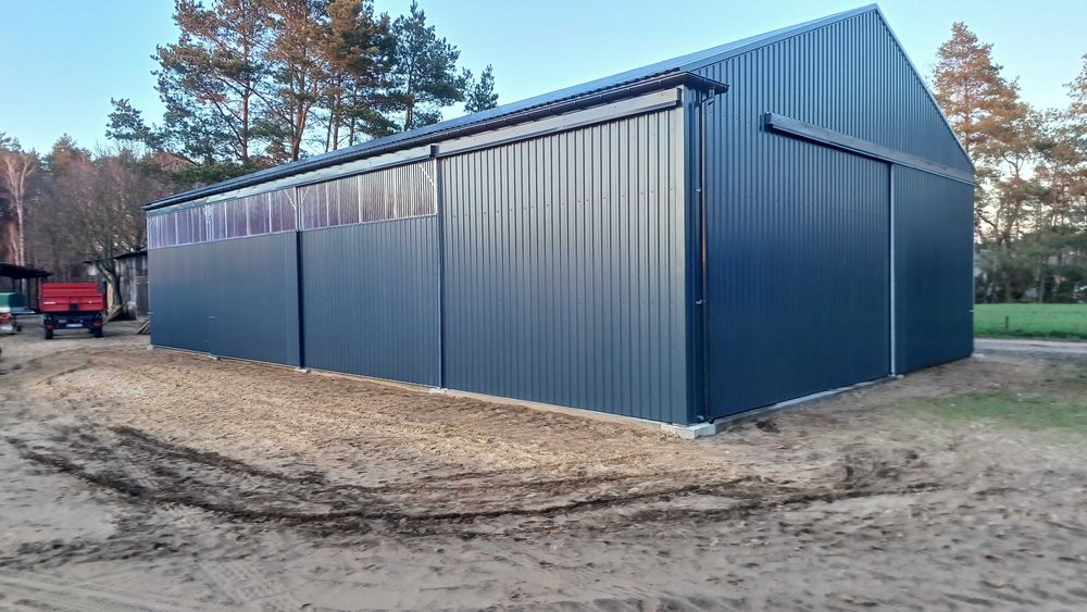 Hala magazynowa 12x20x4,5 SystemSpaw