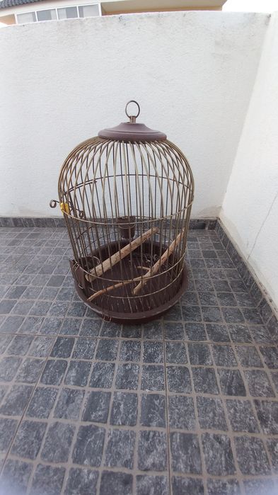 Gaiola para papagaio ou caturra