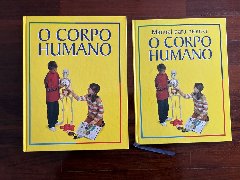 O Corpo Humano, volumes didaticos
