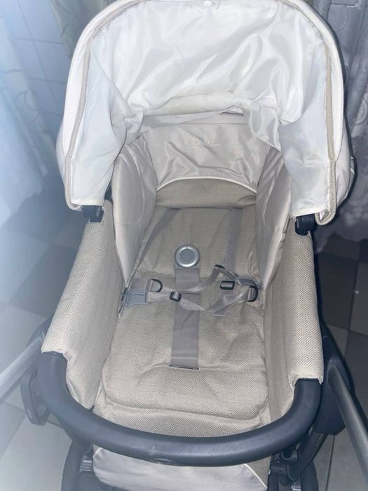 коляска 2 в 1 Silver Cross Sleepover Elegance Sport, беж