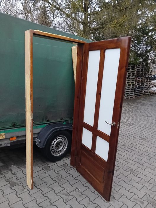 Dzwi wewnętrzne sosnowe