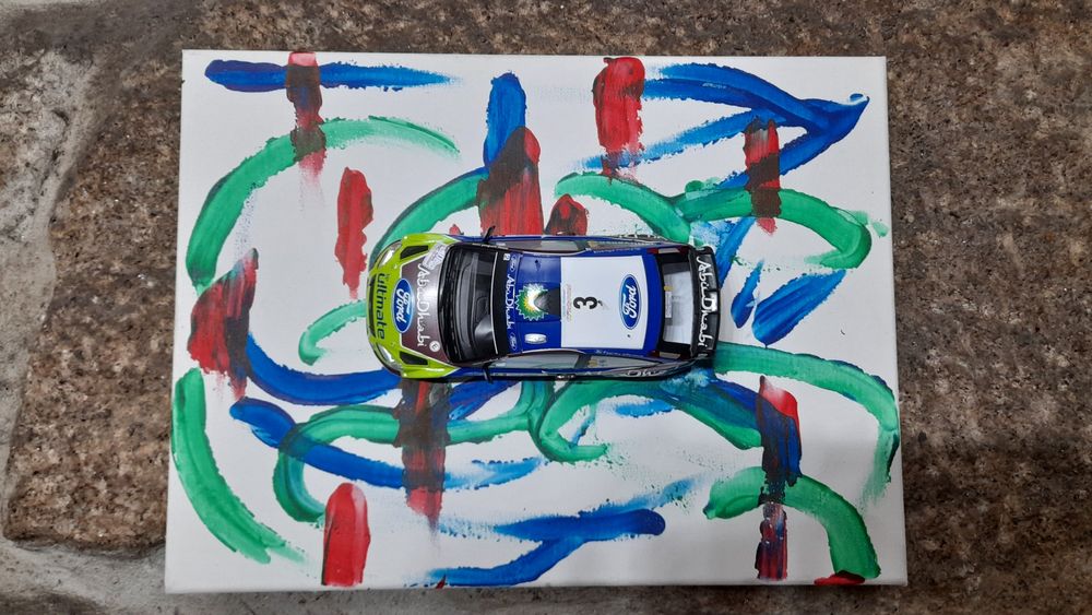 Quadro Moldura 3D Rally – Decoração Premium para Fãs de Automobilismo