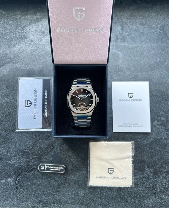 Механічний Pagani Design PD-YS025 Automatic | Sapphire | Open Heart Часы мужские механические