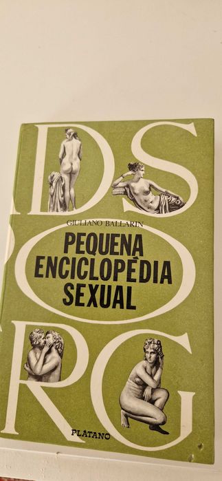 conjunto de 5 livros (pequena enciclopédia sexual e outros)