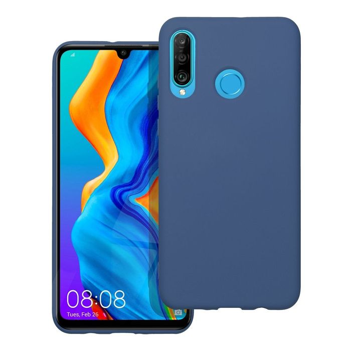 Futerał do HUAWEI P30 LITE Silicone niebieski