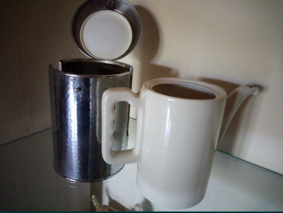 Cafeteira Vintage Art Déco Bauhaus Hutschenreuther década 1930