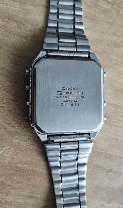 Коллекционные Часы Casio CA 851 Japan Game годинник касіо вінтаж ретро