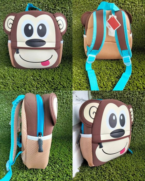 Рюкзак дитячий з 3d дизайном, рюкзачок машинка