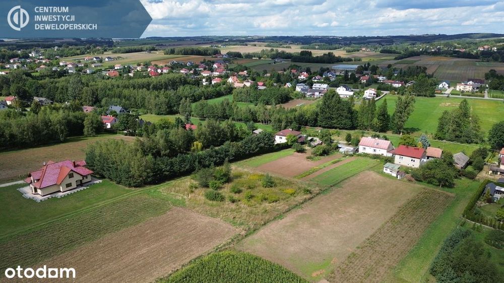 Działka budowlana 12,95 a – Nosówka