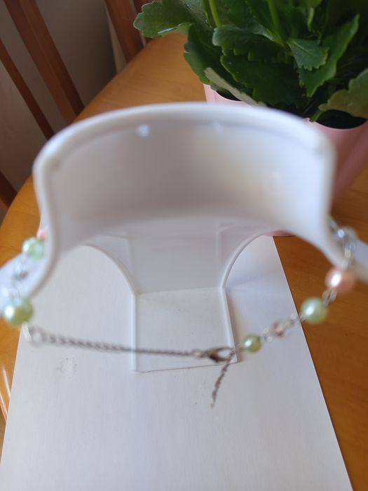 Naszyjnik z serduszkiem Swarovskiego handmade
