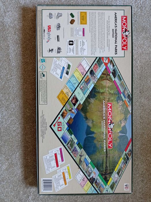 Monopólio / Monopoly America's national parks