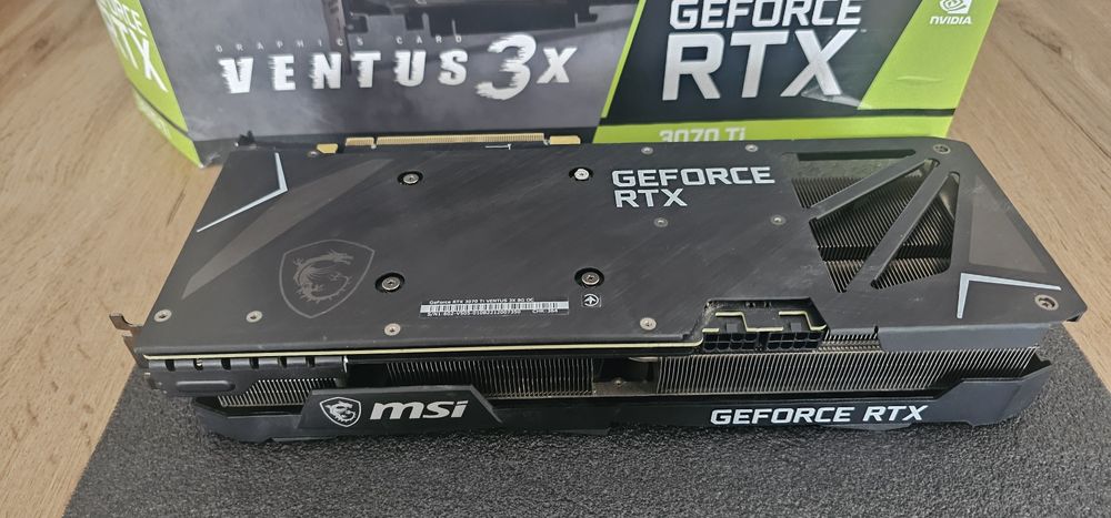 RTX 3070 Ti MSI Ventus 3X OC 8gb com caixa
