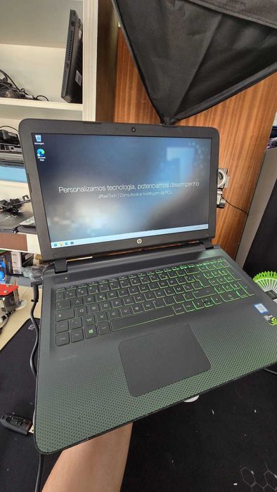 Portátil Laptop HP Pavilion Gaming 15 [Garantia] i5 + GTX + 12GB RAM + SSD + W11
