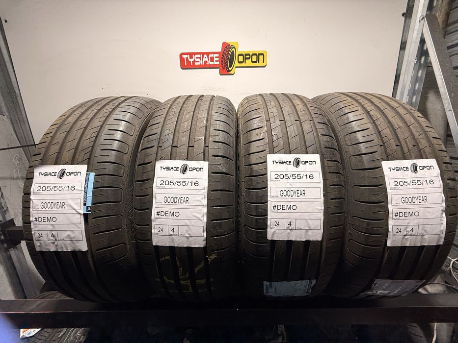 Opony Demo 205/55/16 Goodyear EFGP dot 2024 MONTAŻ/WYSYŁKA