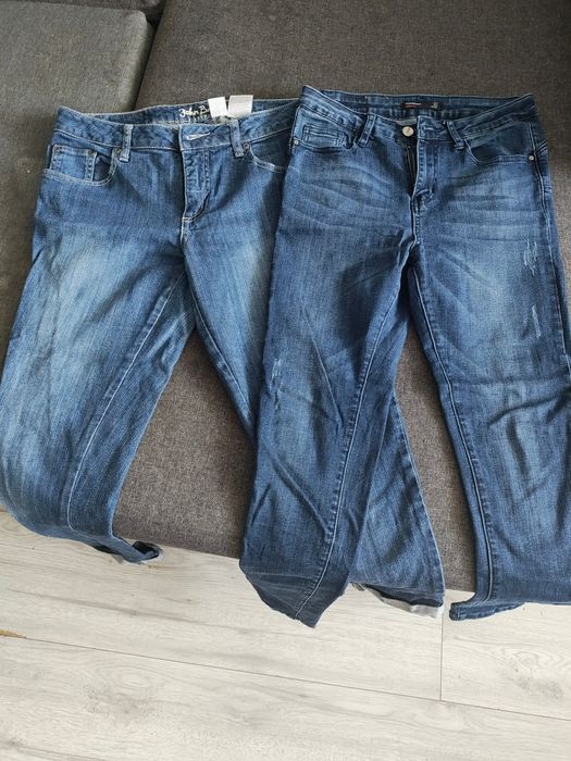 Spodnie jeansowe damskie