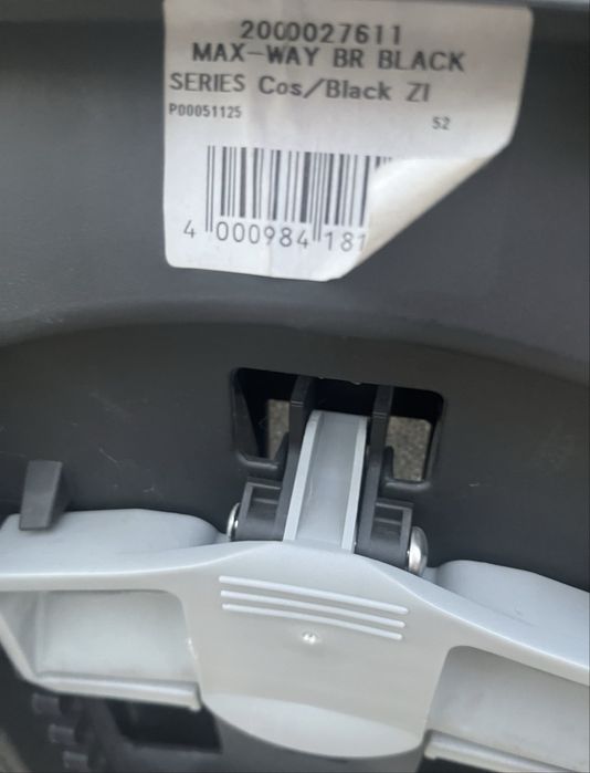 Britax max way fotelik rwf do 25 kg bezpieczny czarny
