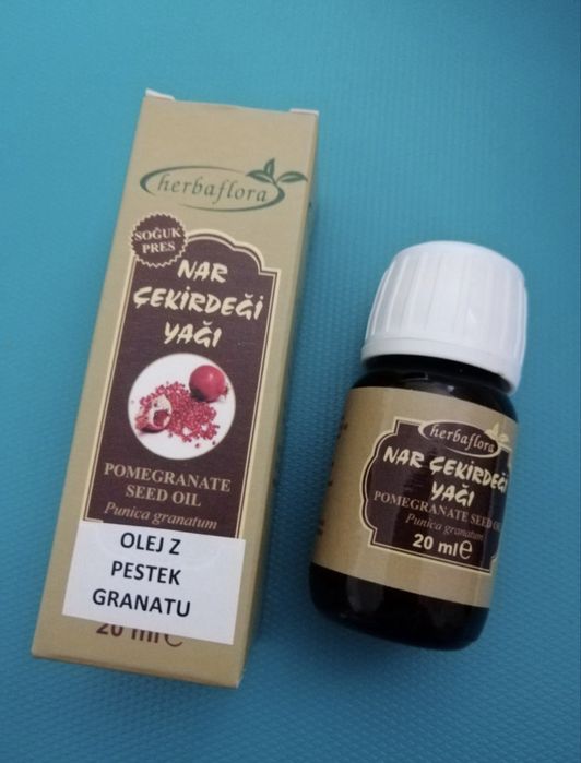 Olejek naturalny do ciała z pestek granatu