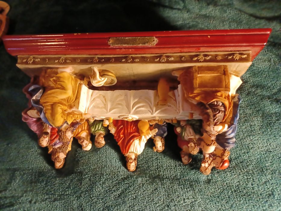 Ultima ceia em resina