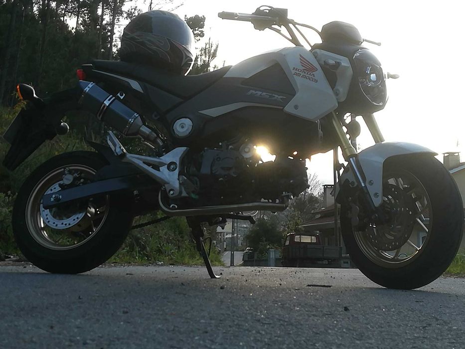 Linha escape Honda msx groom 125