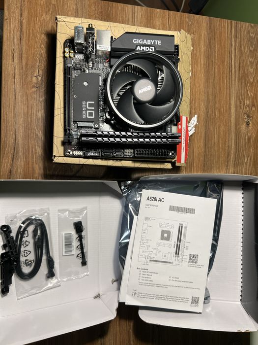 Sprzedam części komputerowe plyta, procesor, ram, chlodzenie