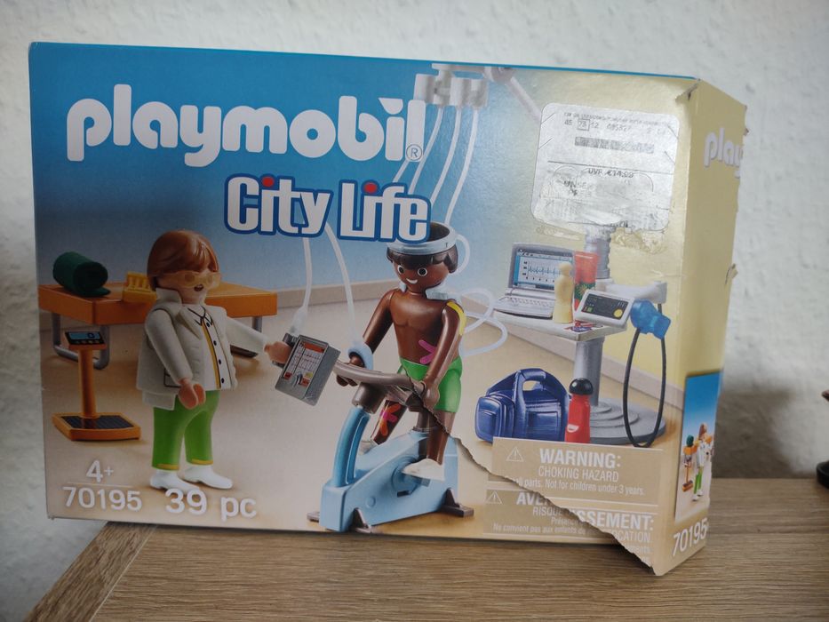 Playmobil life city фізіотерпевт набір іграшок конструктор 
Із серії C