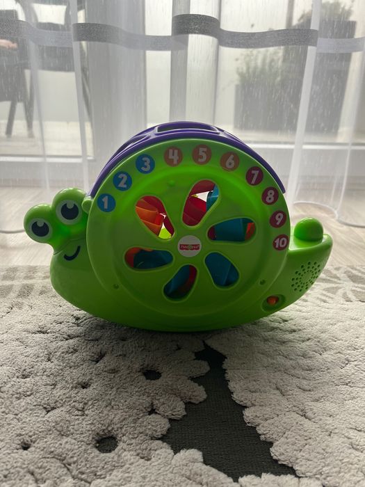 Fisher-Price Śpiewający Ślimak Sorter Kształtów