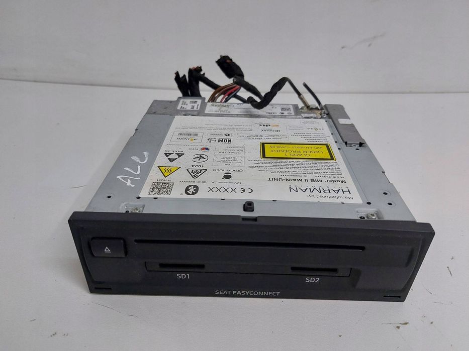 seat leon iii 5f0 czytnik nawigacji radio multimedia mib2 5f0035020