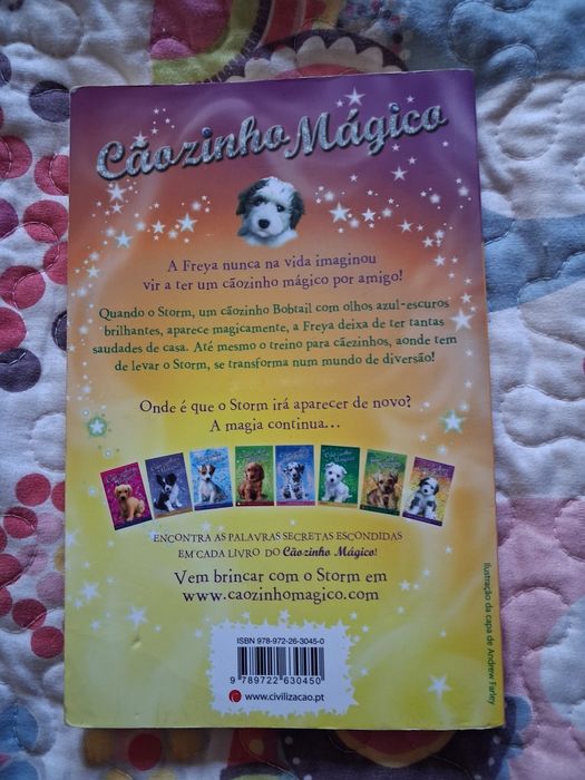 Livro infantil: "Cãozinho mágico"