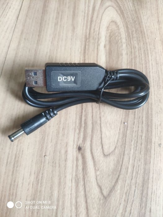 WiFi без света, USB=9В