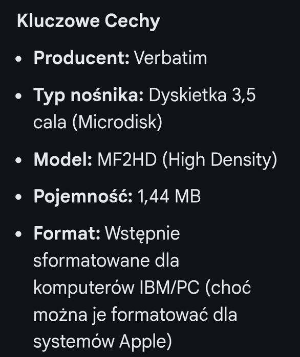 verbatim retro MF 2HD